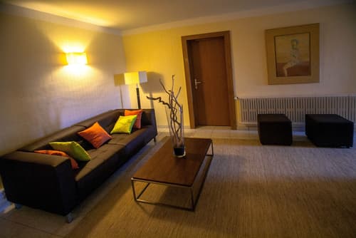 Hôtel Cesario, Interior entrance