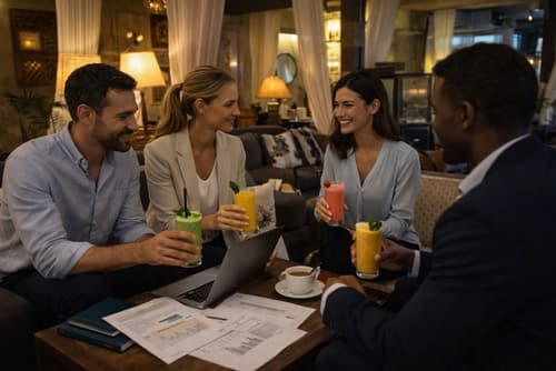 Hotel Life Gran Via, Living area