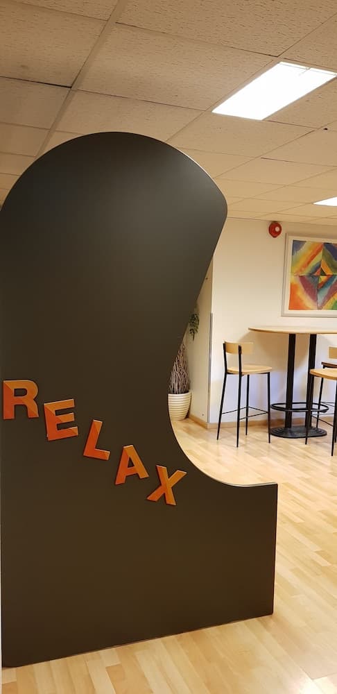 HI Oslo Haraldsheim - Hostel, Lobby sitting area