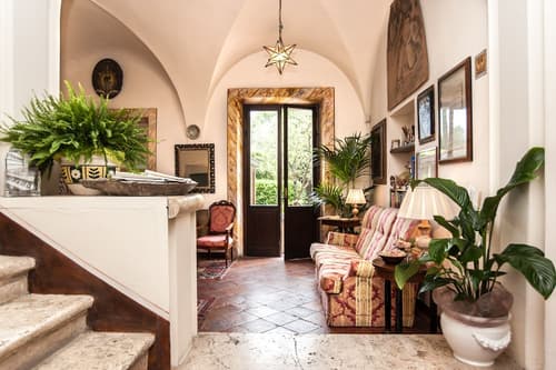 Hotel Santa Caterina, Interior entrance