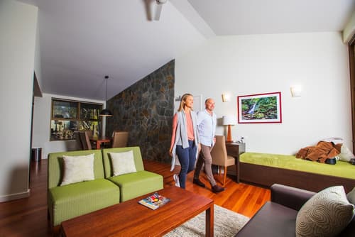 Binna Burra Sky Lodges, Living area