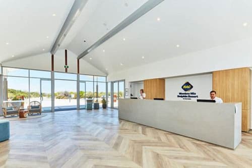 RAC Monkey Mia Dolphin Resort, Reception