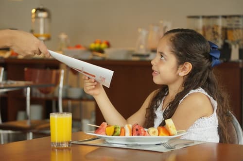 Hotel LP Santa Cruz Centro, Breakfast area