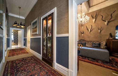 Blackheath Lodge, Interior entrance