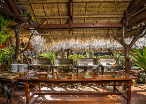 River Kwai Jungle Rafts, Breakfast area