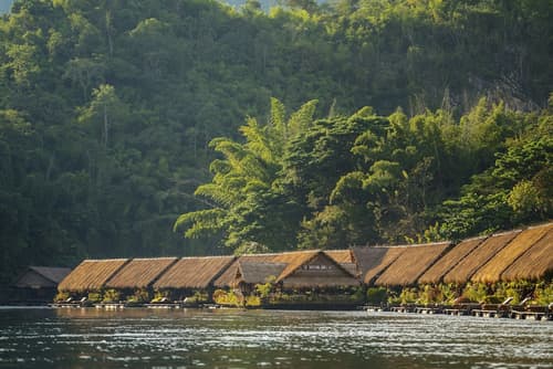 River Kwai Jungle Rafts, Interior entrance