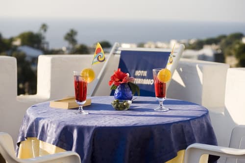 Park Hotel Terme Mediterraneo, Outdoor dining