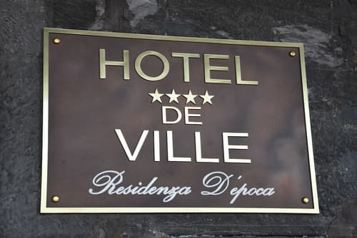 Hotel De Ville, Front of property - evening/night