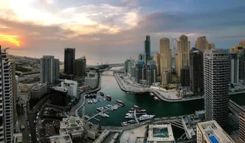 Stella Di Mare Dubai Marina Hotel, View from room