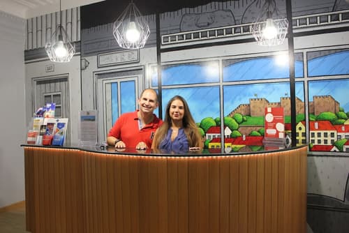 O Elétrico Guesthouse, Reception