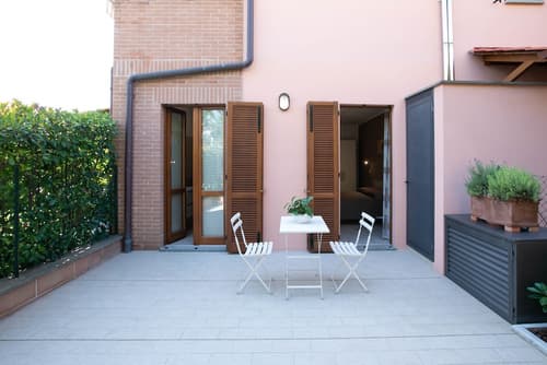 Le Rime, Terrace/patio