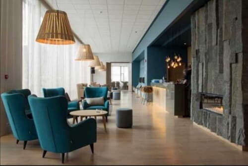 Vík Cottages, Lobby