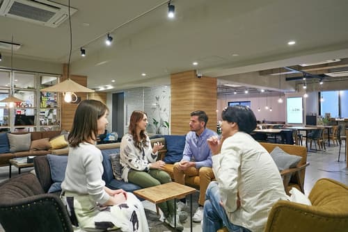GRAND HOSTEL LDK Osaka Shinsaibashi, Lobby lounge