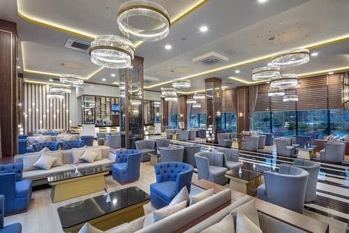 Aydinbey Queen's Palace & Spa - Ultra All Inclusive, Lobby lounge
