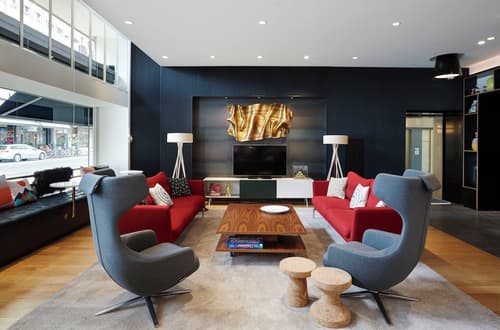 citizenM Zürich, Lobby sitting area