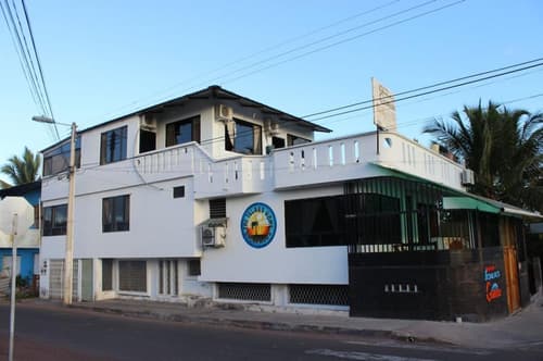 The Island Home, Property entrance