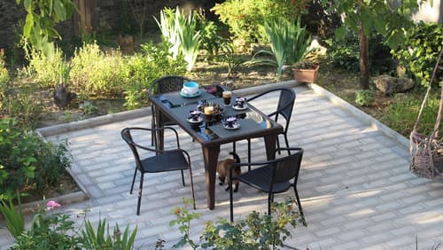 Hotel Casa Calda, Terrace/patio