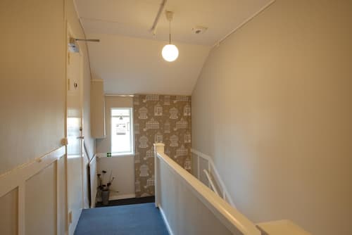 Slottsparken Motel, Interior entrance