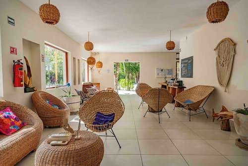 Niik Tulum, Lobby sitting area