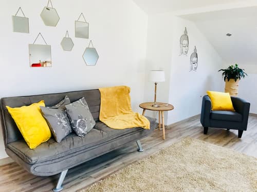 Casa Relógio de Sol, Living area