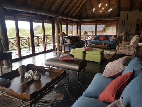 Sekala Private Game Lodge, Lobby sitting area