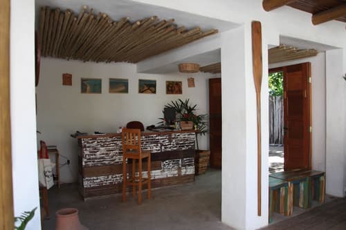 Hostel e Pousada Casa de Paixão, Interior entrance