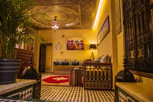Riad Zidania, Lobby sitting area