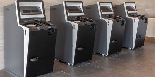 Far East Village Hotel Ariake, Tokyo, Check-in/check-out kiosk