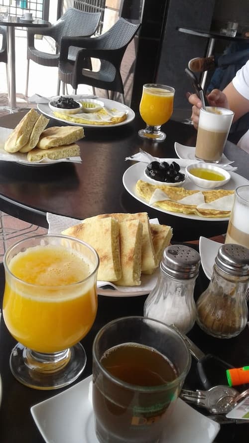 Riad 1001 couleurs, Restaurant