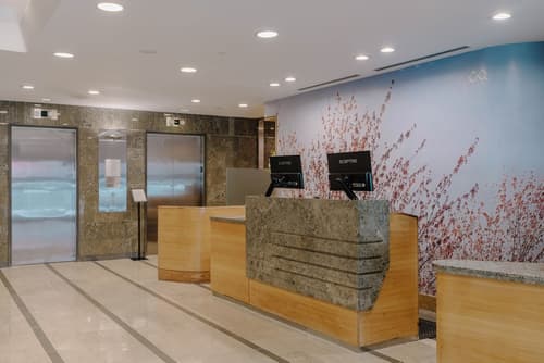 Club Quarters Hotel, World Trade Center, Check-in/check-out kiosk