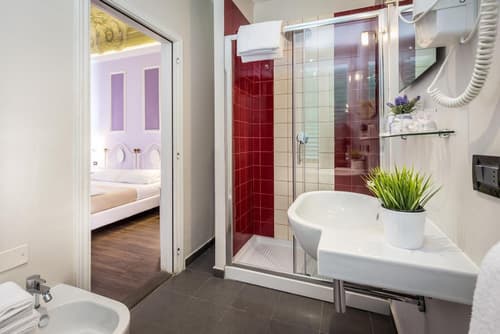 Hotel Ferrucci Firenze, Bathroom