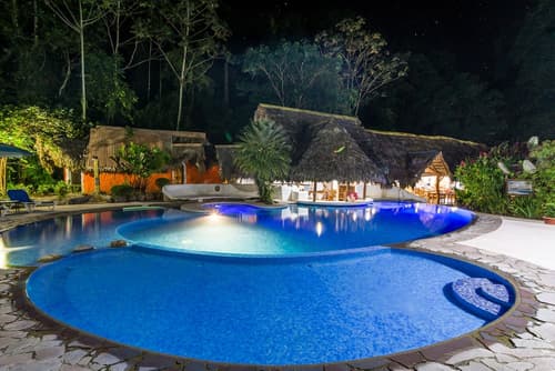 Cariblue Beach and Jungle Resort, Interior entrance