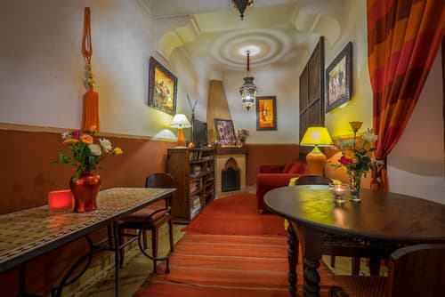 Riad Sable Chaud, Lobby sitting area