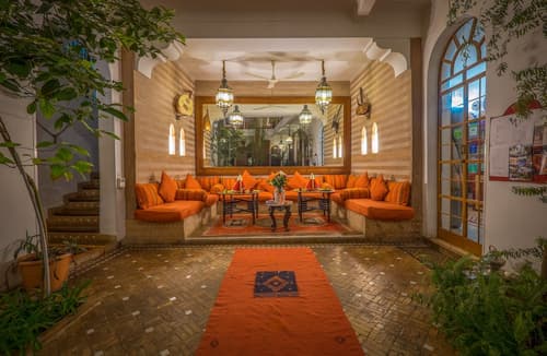 Riad Sable Chaud, Lobby