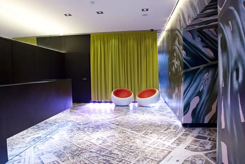 Hotel Barcelona House, Interior entrance