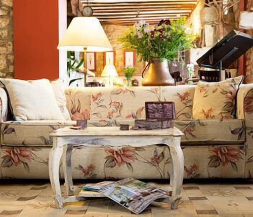 Posada Santa Ana, Lobby sitting area