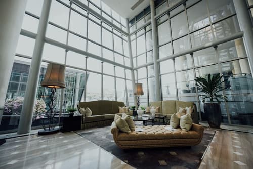 The Fullerton Bay Hotel, Lobby sitting area