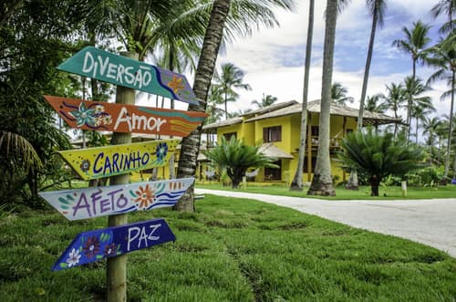 Villa dos Corais Pousada, Interior entrance