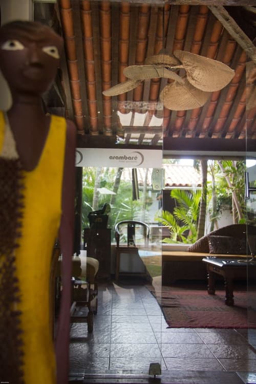 Arambaré Buzios Hotel, Interior entrance