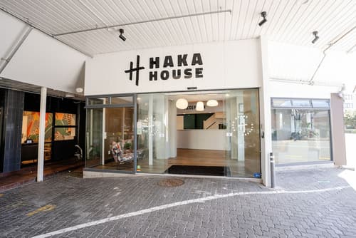Haka House Wellington, Front of property