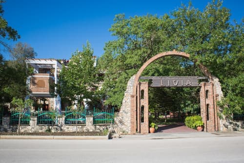 Hotel Livia, Exterior detail