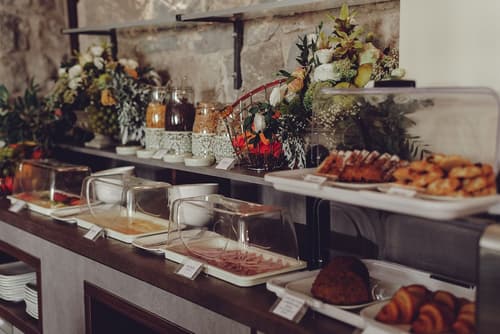 Benjamin Hotel, Breakfast buffet