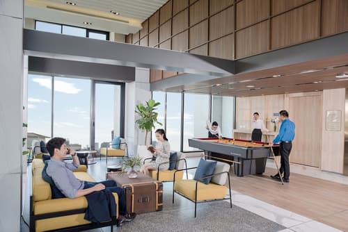 Amanta Hotel & Residence Sathorn, Lobby sitting area