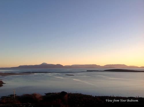 Mulranny House Bed & Breakfast, View from room