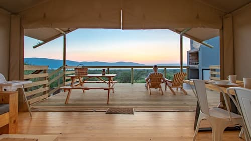 Africamps at White Elephant Safaris, Terrace/patio