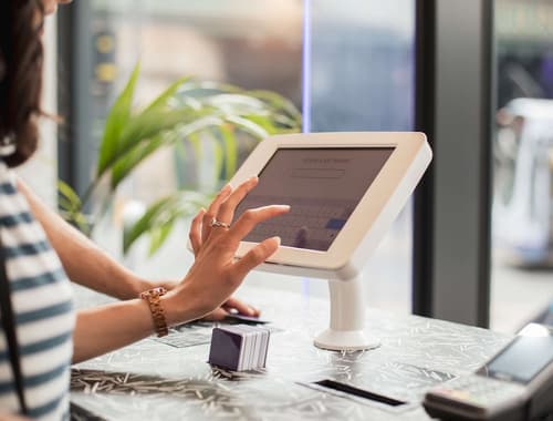 YOTEL Glasgow, Check-in/check-out kiosk