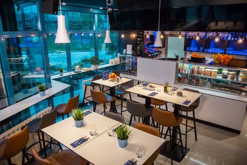 Hotel Blue, Breakfast area