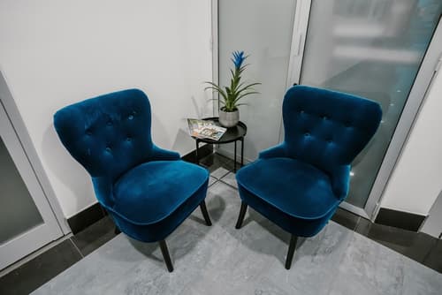 Hotel Blue, Lobby sitting area