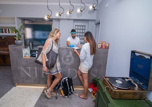 Niriides Hotel & Apartments, Reception