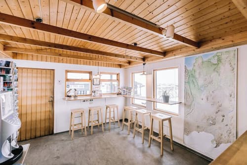 Hlid Huts, Lobby sitting area